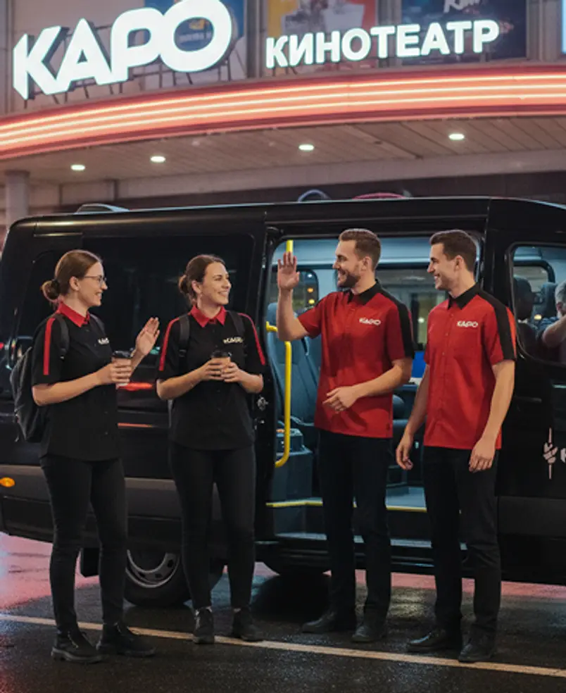 Служебный транспорт в ночное время